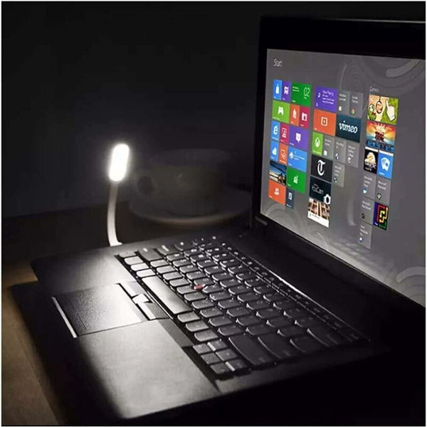 8 Piece Usb Led Light Set Flexible Mini Lamps For Laptops & Reading Reading Lights