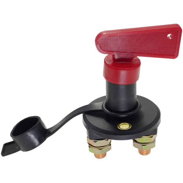 Battery Isolator Switch With 1 Key 12V/24V Automotive Car Cut Off Emergency Power Switches & Controls