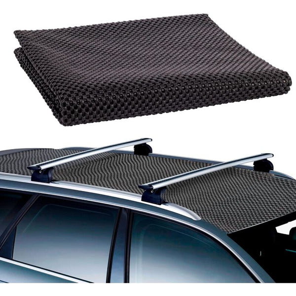 Car Roof Box Mat Non Slip Waterproof Pvc Grid Pattern Multipurpose Cut To Size For Van Truck Bag 90 X 100Cm Roof Racks