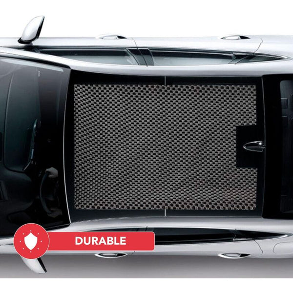 Car Roof Box Mat Non Slip Waterproof Pvc Grid Pattern Multipurpose Cut To Size For Van Truck Bag 90 X 100Cm Roof Racks