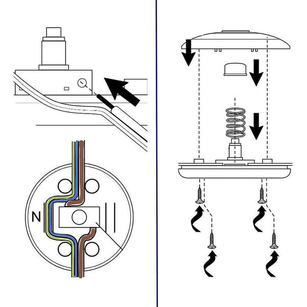 Foot Switch For Light Fixture Black Lighting Parts
