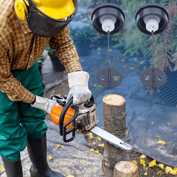 2 Pcs Fuel Tank Cap For Stihl Fs38 Fs45 Fs55 Fs56 Fs80 Fs81 Fs85 Fs88 Fs120 Aumel Brushcutter String Trimmer Parts