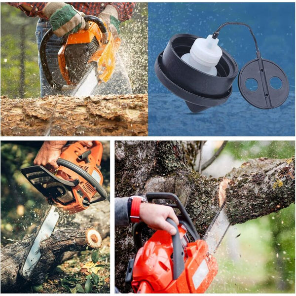 2 Pcs Fuel Tank Cap For Stihl Fs38 Fs45 Fs55 Fs56 Fs80 Fs81 Fs85 Fs88 Fs120 Aumel Brushcutter String Trimmer Parts