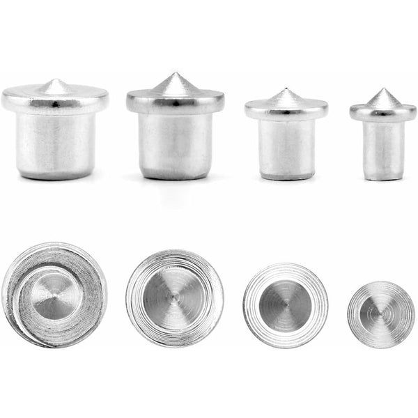 16 Pcs Wood Dowel Centers Stainless Steel Drill Guide Tool 6/8/10/12Mm Wood Drill Bits