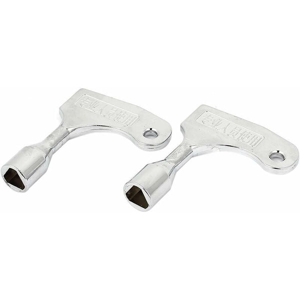 2 Pcs Triangle Keys For Elevator Emergency Quick Release 9Mm Lock Other Wrenches & Spanners