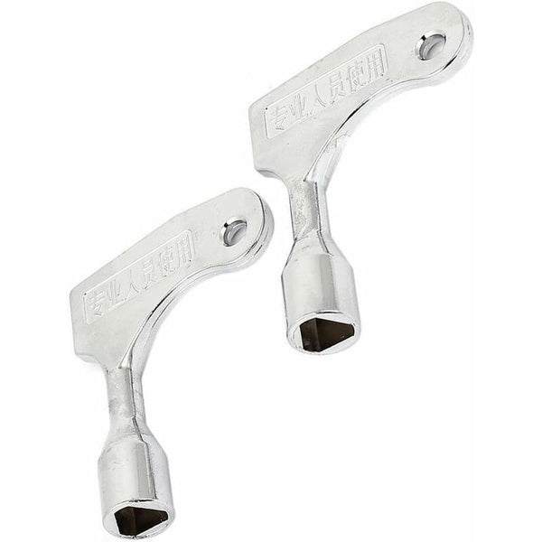 2 Pcs Triangle Keys For Elevator Emergency Quick Release 9Mm Lock Other Wrenches & Spanners