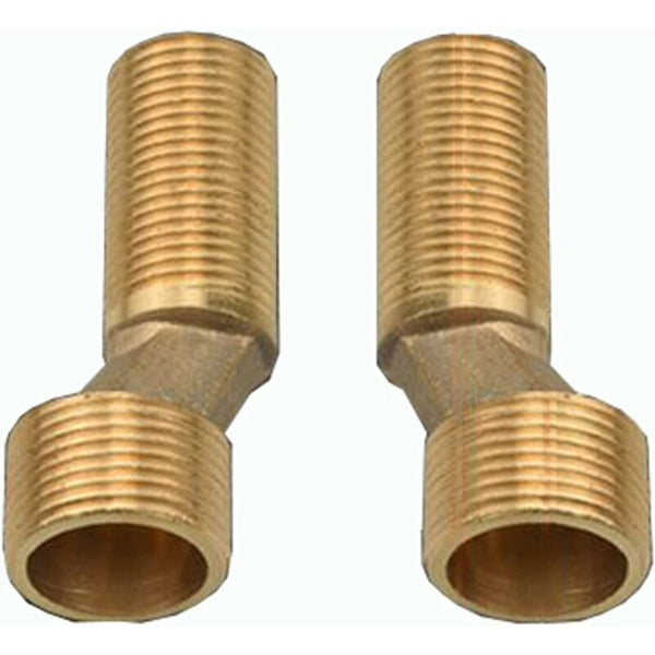 Brass Shower Faucet Swing Arm Offset Connector 1/2 To 3/4 Inch Shower Taps & Thermostats