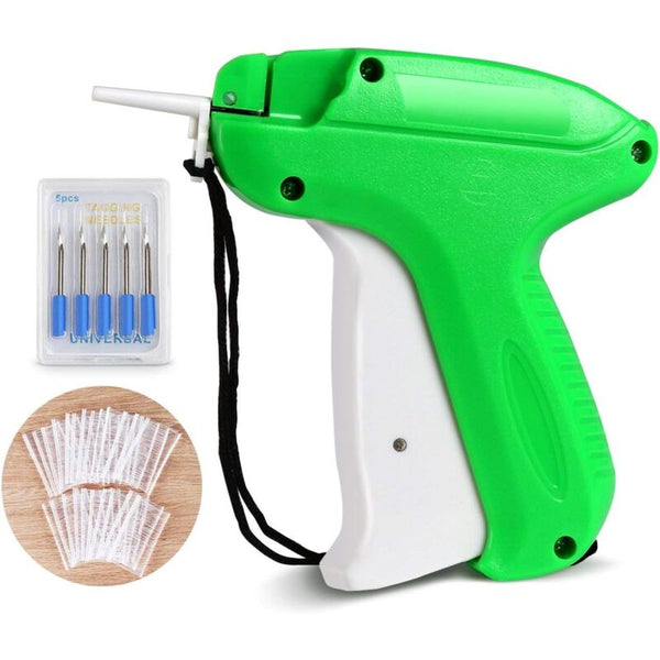 Labeling Machine Price Tag Gun Clothing Brand Labels With 1000 Paddle Threads (White 5Cm) + Spare Needles For Label Printers