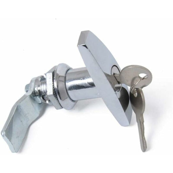 T Handle Lock With Key Aluminum Alloy Trailer Door Latch Universal For Trailers Trailer Parts