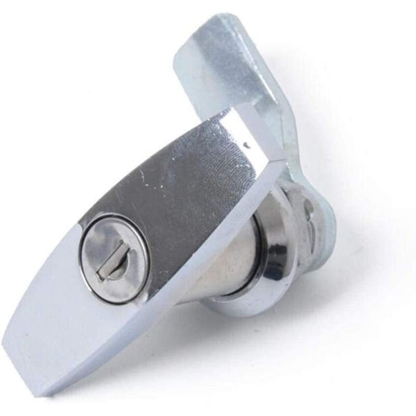 T Handle Lock With Key Aluminum Alloy Trailer Door Latch Universal For Trailers Trailer Parts