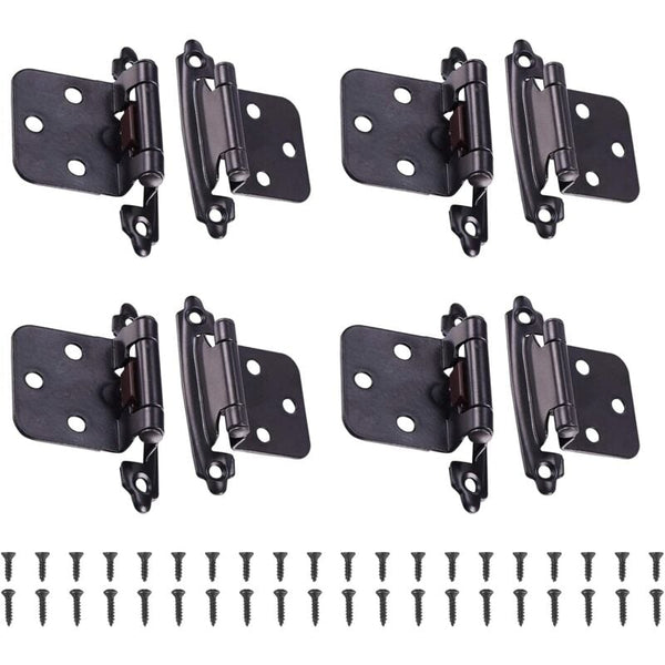 8 Pieces Stainless Steel Hinge Cupboard Door With Screws Furniture For Hinges Furniture Parts