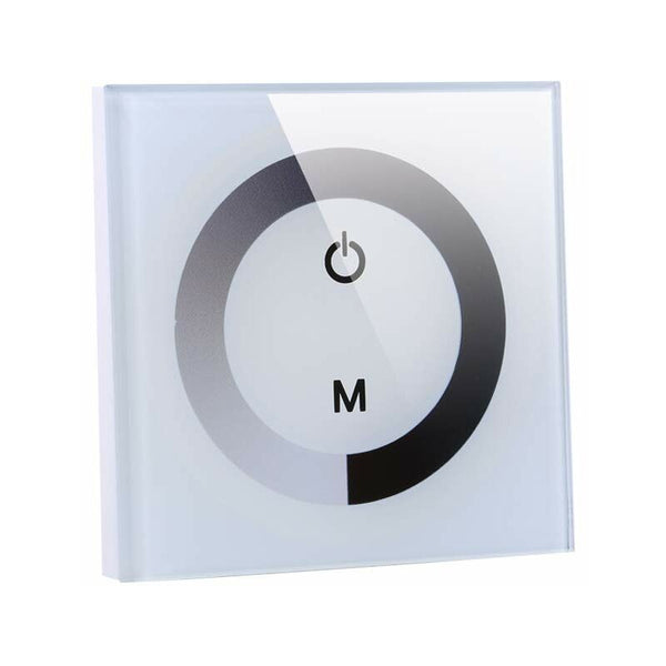 Wall Touch Light Switch Led Dimmer Brightness Controller Single Colour Panel For Strip Wall Lights