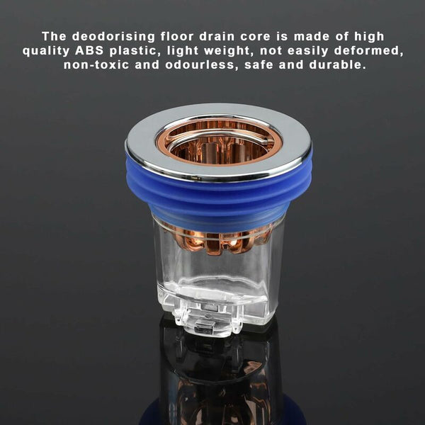 Anti Odor Valve 2 Pcs Shower Plug For Floor Deodorizing Core Balcony Drain Grates