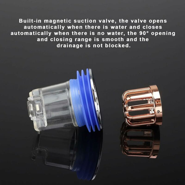 Anti Odor Valve 2 Pcs Shower Plug For Floor Deodorizing Core Balcony Drain Grates