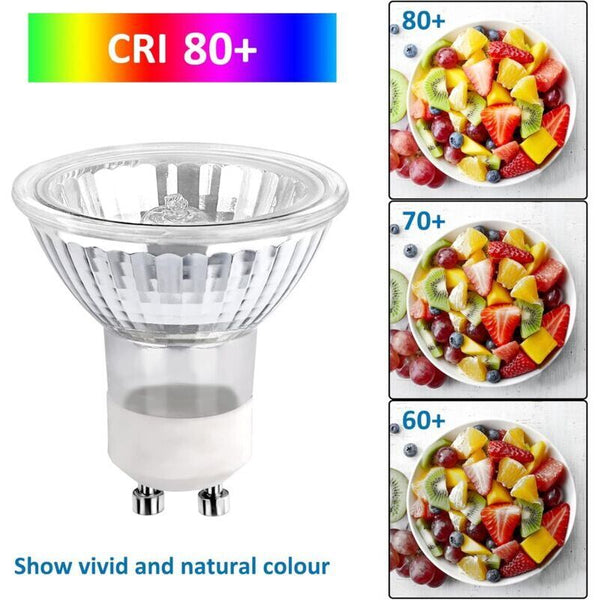 Halogen Bulb Gu10 35W 230V 380Lm Warm White 2700K Dimmable Spot For Cabinet Light Display Lights Pack Light Bulbs