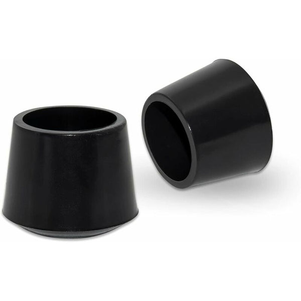 4 Pcs Round Non Slip Synthetic Rubber Chair Leg Caps 30Mm 3.0Cm Diameter Black Furniture Parts