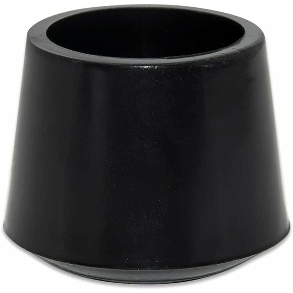 4 Pcs Round Non Slip Synthetic Rubber Chair Leg Caps 30Mm 3.0Cm Diameter Black Furniture Parts