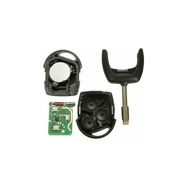 1 Pcs 3 Buttons 433Mhz Remote Entry Key Fob Ford/Mondeo/Fiesta/Focus/Ka Transit Car Keys Fobs & Remotes