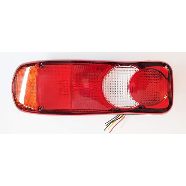 2 Pcs Lamp For Truck Tipper Tractor Trailer Chassis Universal Bulbs Working In 12V And 24V Tail Lights