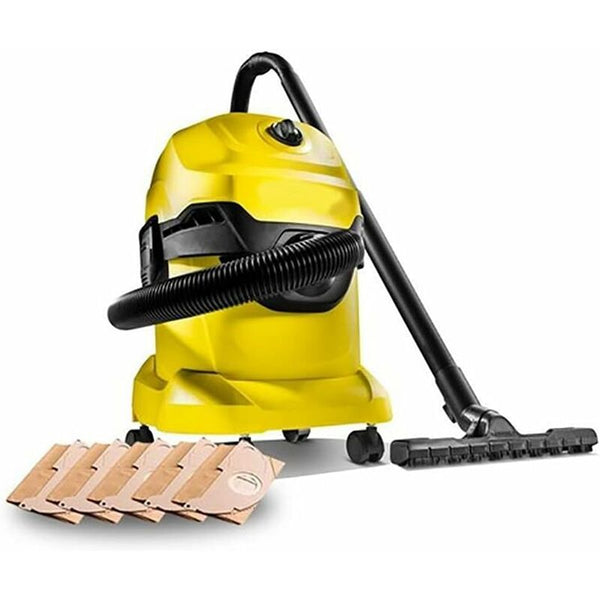 5 Pcs Upright Vacuum Cleaner Bag For Karcher Wd3 Premium Wd3200 Wd3500p A2204 A2534 Se4001 Vacuum Cleaner Bags