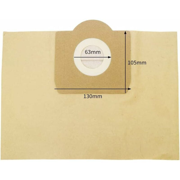 5 Pcs Upright Vacuum Cleaner Bag For Karcher Wd3 Premium Wd3200 Wd3500p A2204 A2534 Se4001 Vacuum Cleaner Bags