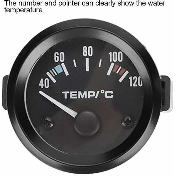 Car Water Temperature Gauge Meter 2Inch 52Mm Other Instruments & Gauges