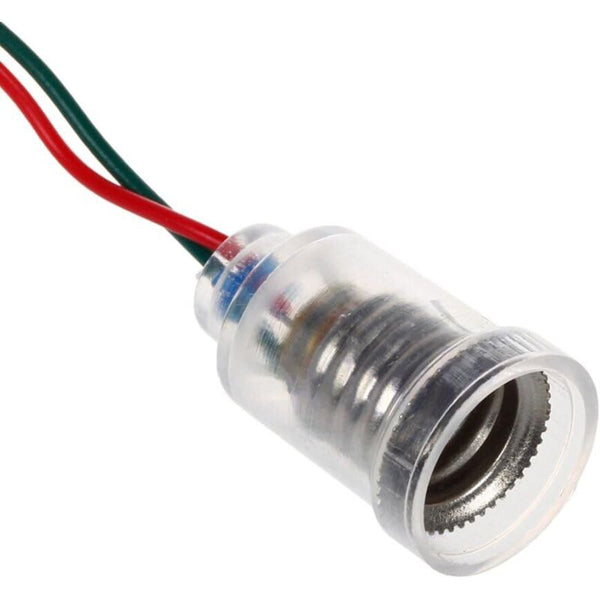 10 Pcs E10 Lamps Base Led Screw Mount Small Bulbs Holder Light Socket With Wire For Experiment Circuit Home Light Bulbs