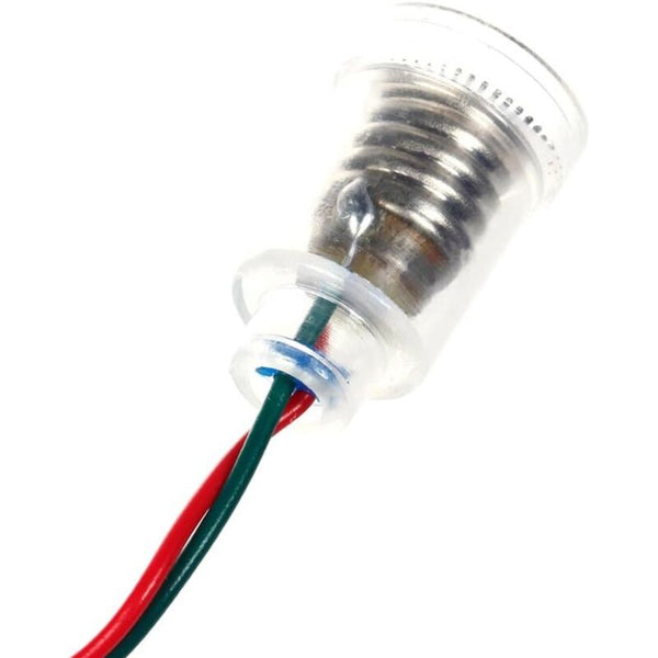 10 Pcs E10 Lamps Base Led Screw Mount Small Bulbs Holder Light Socket With Wire For Experiment Circuit Home Light Bulbs