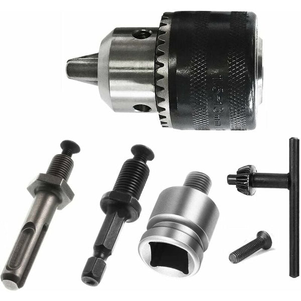 1.5 13Mm Drill Chuck 1/2 20 Unf With Sds Plus Adapter And Wrench Quick Change Key For Drilling Drill Chucks