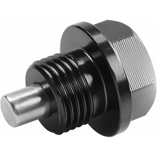 Oil Pan Screw Universal Metal Anodized Magnetic Engine Nut Drain Plug Anti Theft With Ring Fuel Funnels