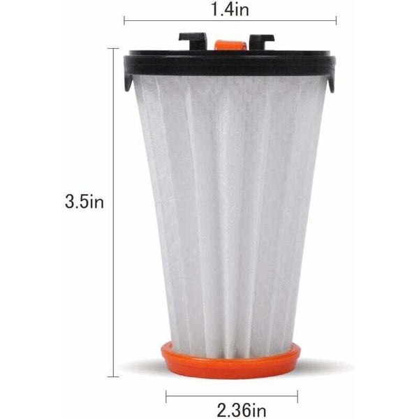 Pack Of 3 Replacement Filters For Aeg/Electrolux Rapido And Ergorapido Vacuum Cleaners Replaces Aef 144 Vacuum Cleaner Parts