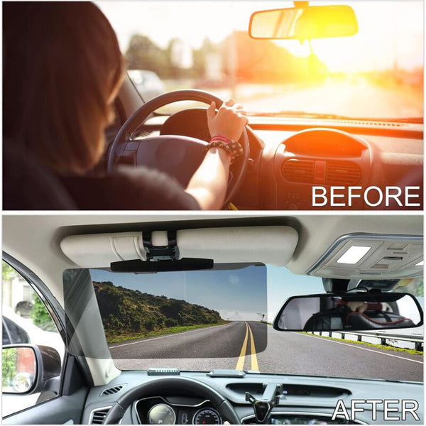 Car Sun Visor Extender Adjustable Extension Anti Glare For All Cars Vans And Exterior Sun Visors