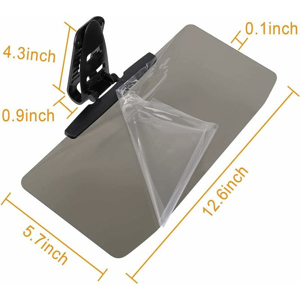 Car Sun Visor Extender Adjustable Extension Anti Glare For All Cars Vans And Exterior Sun Visors
