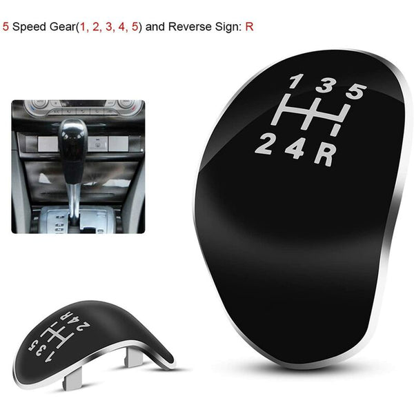 5 Speed Gear Shift Knob Cap Car Ball Head Compatible With Ford Fiesta Other Car Interior