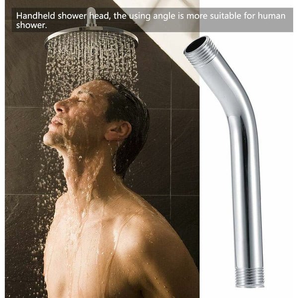 Shower Extension Stainless Steel Arm Wear Resistant Rustproof Wall Mounted Handheld Bathroom Hose Shower Head Holders