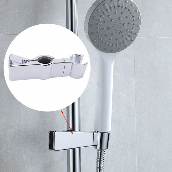 Shower Head Holder For Slide Bar Universal 22 25Mm Rail Bracket Slider Clamp Bathroom Shower Head Holders