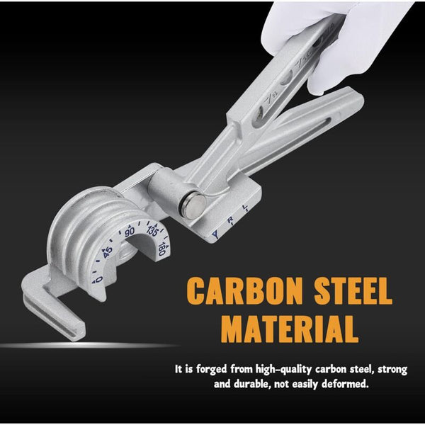3 In 1 Manual Tube Bender 1/4'' 5/16'' 3/8'' 0 180A Bending Tools For Copper Brass Aluminum And Soft Metal Other Pipe Tools