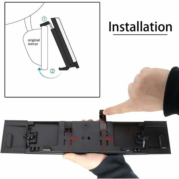 Rearview Mirror Car Interior Wide Angle Universal Foldable Detachable Mirrors