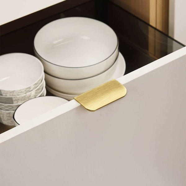Invisible Gold Handle 10 Pieces Furniture Center Distance 64Mm Furniture Parts