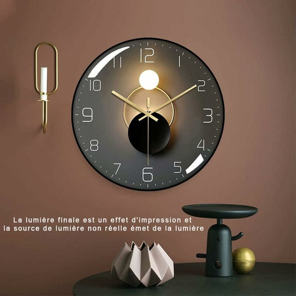 Modern Silent Wall Clock 30Cm Diameter Round Digital Quartz Suitable For Living Room Office Wall Clocks