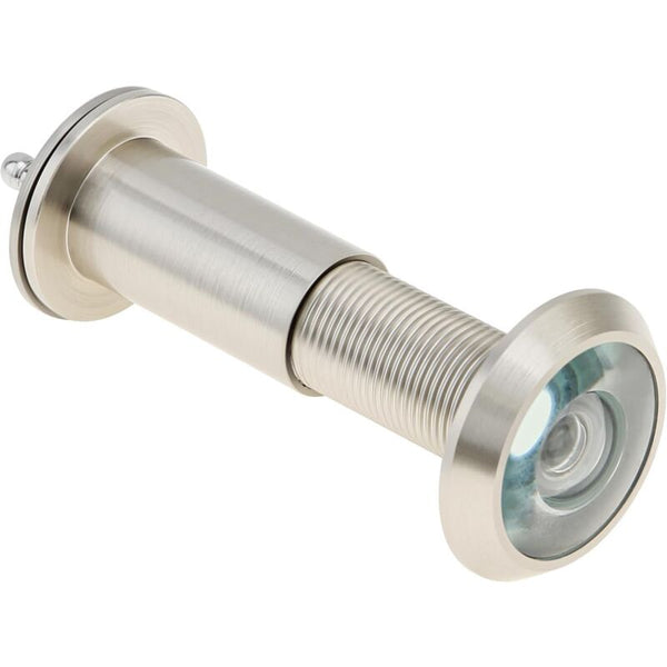 Door Viewer Brass 200 Degree Peephole With 16Mm Drill Bit Pipe Diameter For 35 55Mm Doors (Stained Nickel) Other Door Hardware