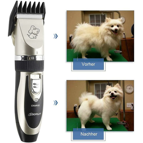 Rechargeable Pet Grooming Clippers Ceramic Blades For Dogs & Cats Dog Grooming