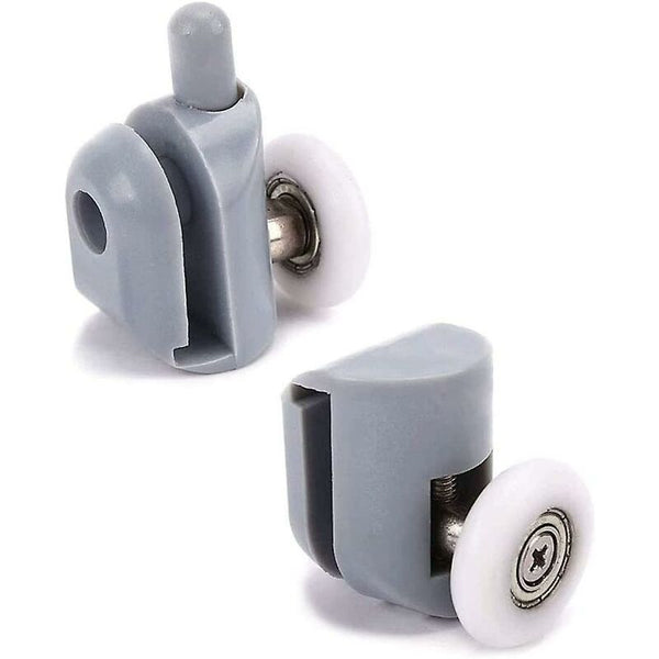 8 Piece Shower Door Rollers Set 23Mm Brass & Abs Max 6Mm Glass Shower Doors