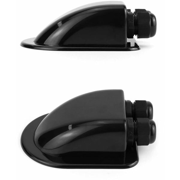 2 Pcs Ip68 Roof Gland Solar Waterproof Cable Entry Box Weatherproof Double Caravan And Boat Abs Electrical Boxes & Enclosures