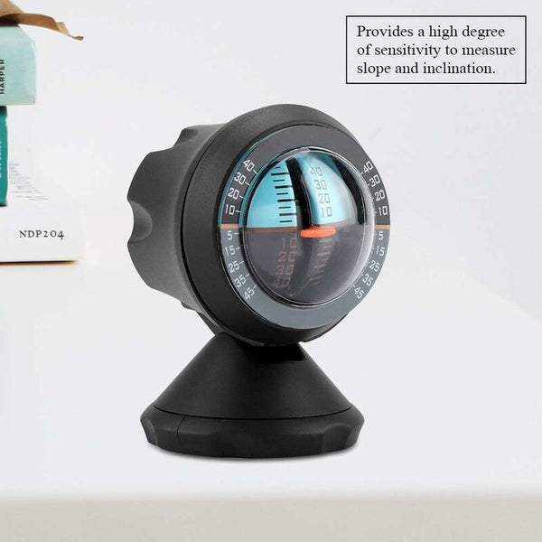 Car Inclinometer Vehicle Slope Level Indicator Tilt Meters Gauge Road Safety Instrument Other Instruments & Gauges