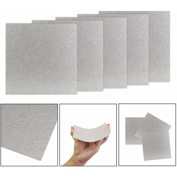 Microwave Oven Mica Plate Waveguide Cover 5 Pcs 10X12cm Microwaves