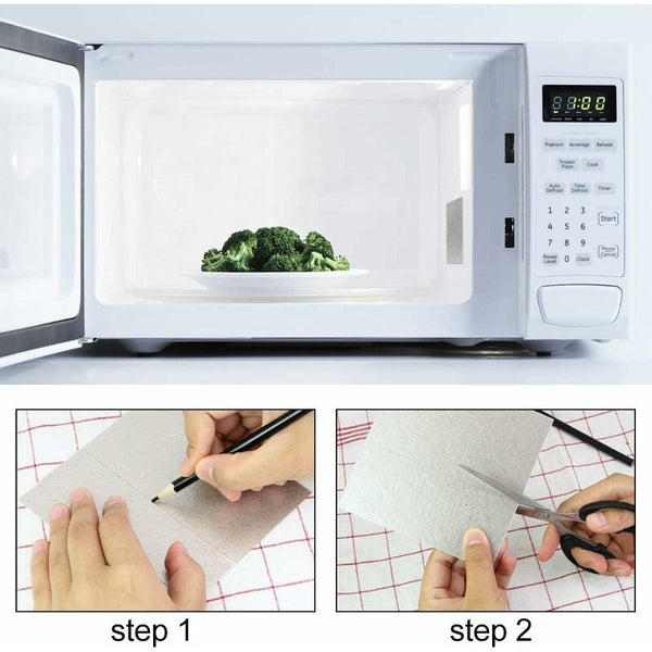 Microwave Oven Mica Plate Waveguide Cover 5 Pcs 10X12cm Microwaves