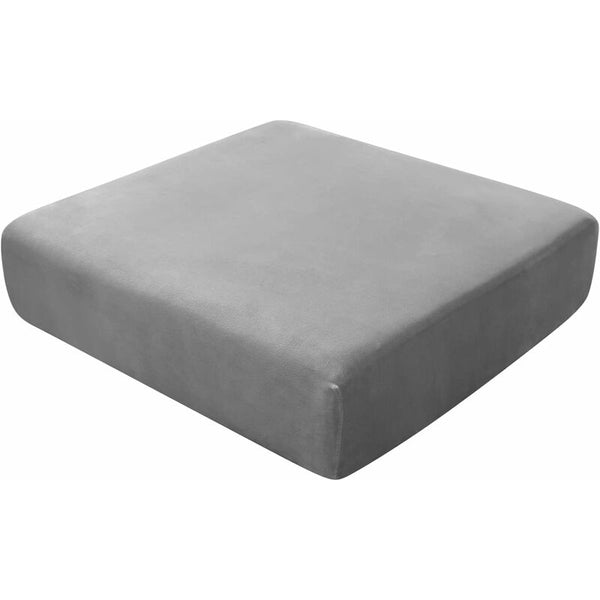 Stretch Velvet Sofa Seat Cushion Cover Large 1 Seater Cushion Covers