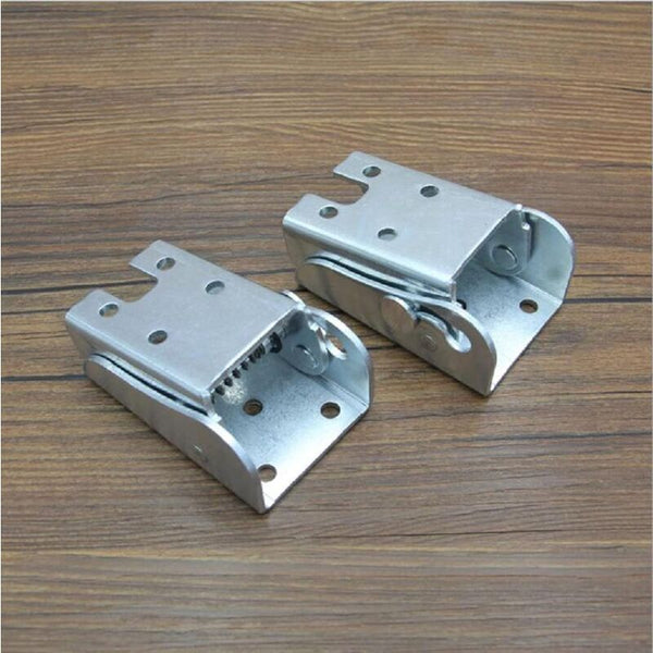 Self Locking Folding Leg Bracket Worktop Kitchen Table (2 Silver) Braces & Brackets