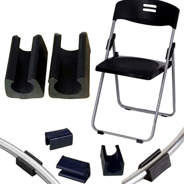 32Pcs U Shape Silicone Chair Leg Caps Floor Protectors & Noise Reducers Furniture Parts